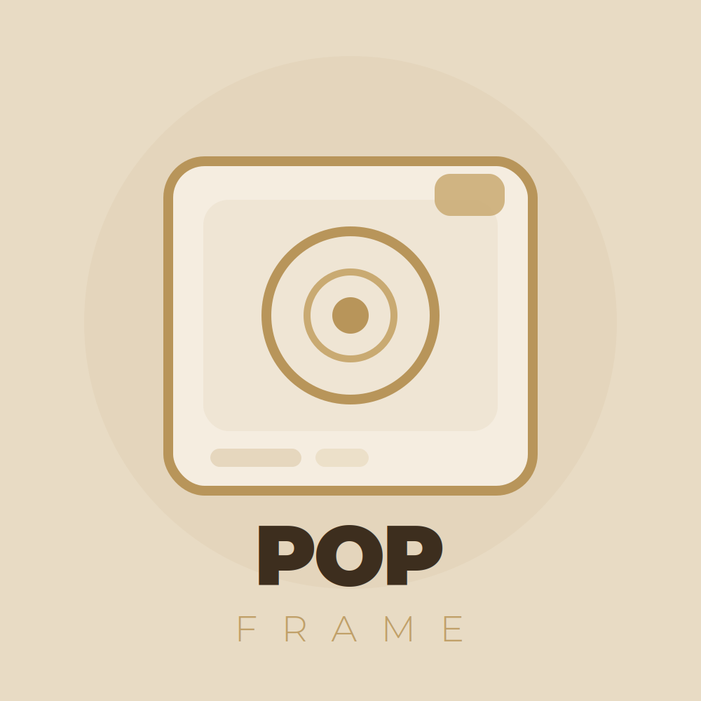 PopFrame Logo